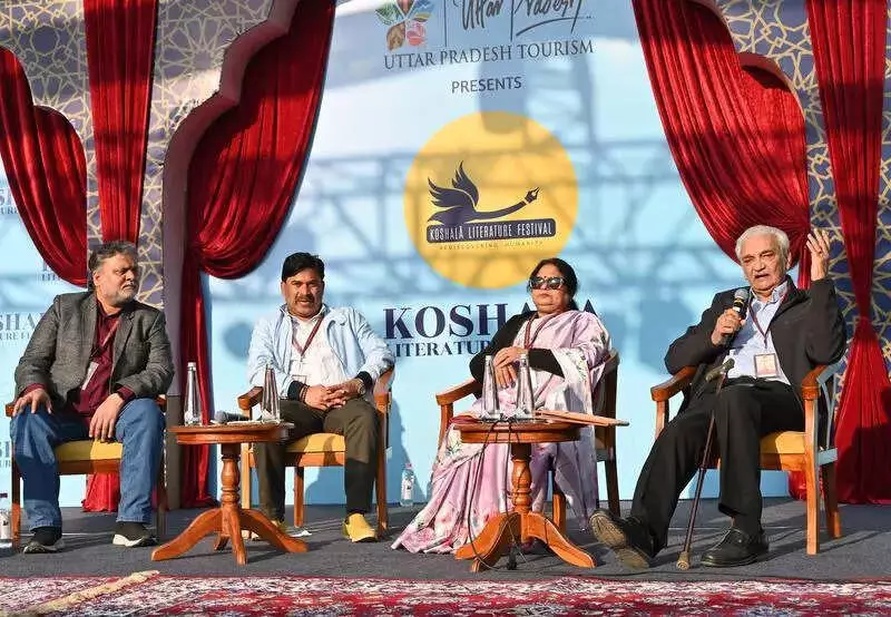 Lucknow Actors Demand Awadhi Cinema Industry at Literature Fest