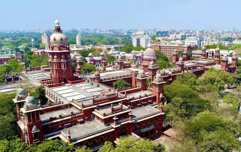 Madras HC Clears 13,625 Minor Criminal Cases in 3-Month Drive