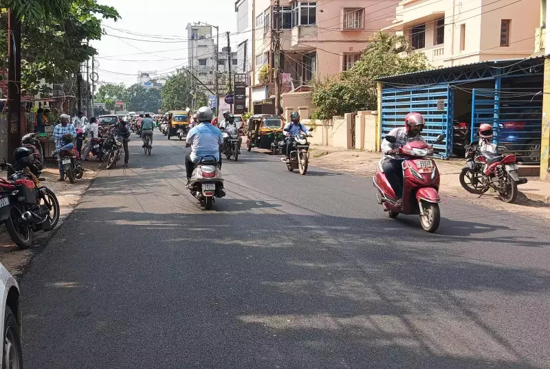 Maharshi College Road Finally Gets Much-Needed Repair After Prolonged Public Outcry