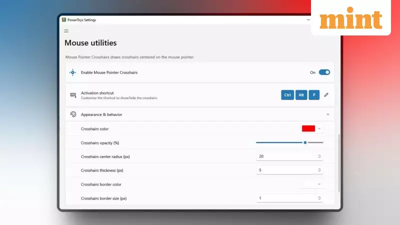 Microsoft PowerToys: Official Crosshair Solution for Multi-Monitor Setup