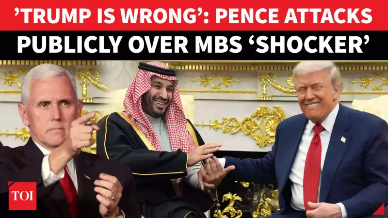 Mike Pence Slams Trump's MBS Defense Over Khashoggi Murder
