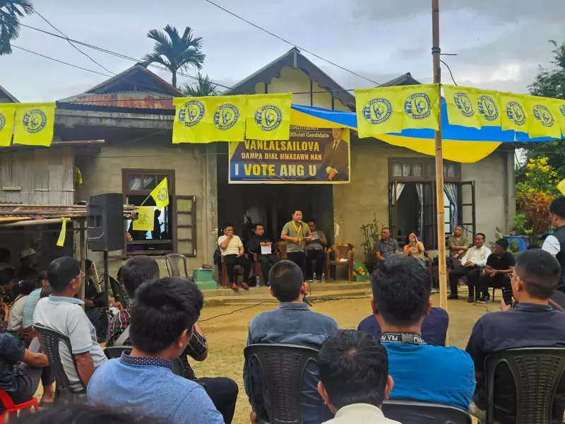 Mizoram's Dampa By-Election Campaign Concludes: A Close Contest Ahead
