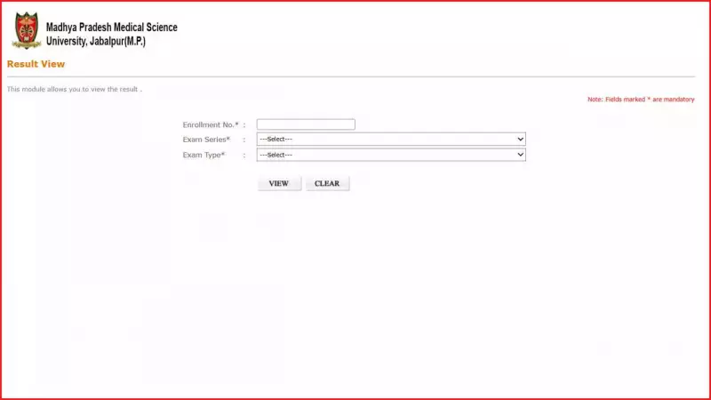 MPMSU Result 2025 Declared for B.Sc Nursing & MBBS Final Part-I