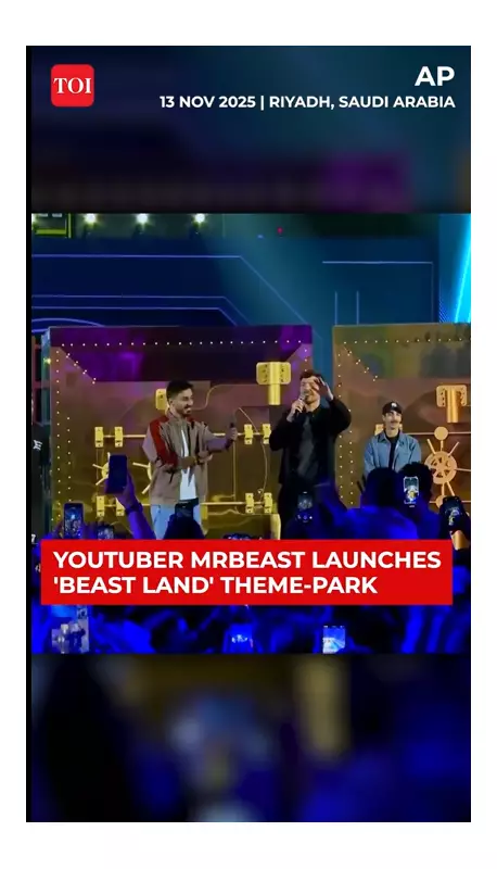 MrBeast Opens Beast Land: Riyadh's New YouTube-Themed Adventure Park