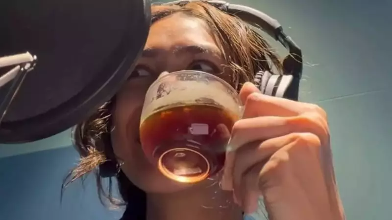 Mrunal Thakur Teases Fans with Dubbing Session for 'Super Special' Project