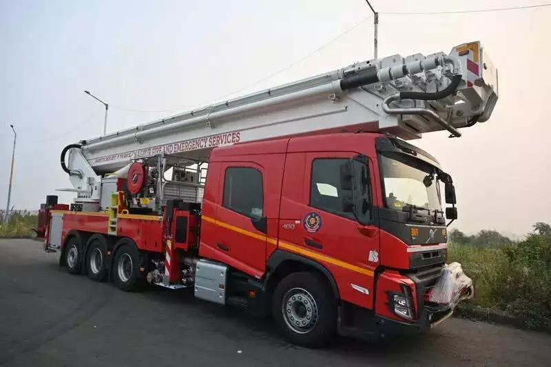 Nagpur's Fire Department Gets 70-Metre Hydraulic Platform to Tackle High-Rise Emergencies