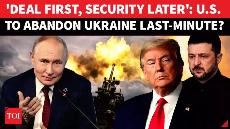 NATO Allies Worry As Trump Pushes Ukraine Peace Deal Before Security