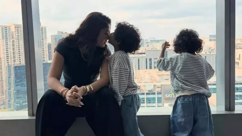 Nayanthara's Emotional Birthday: Twin Sons' Card Steals Hearts