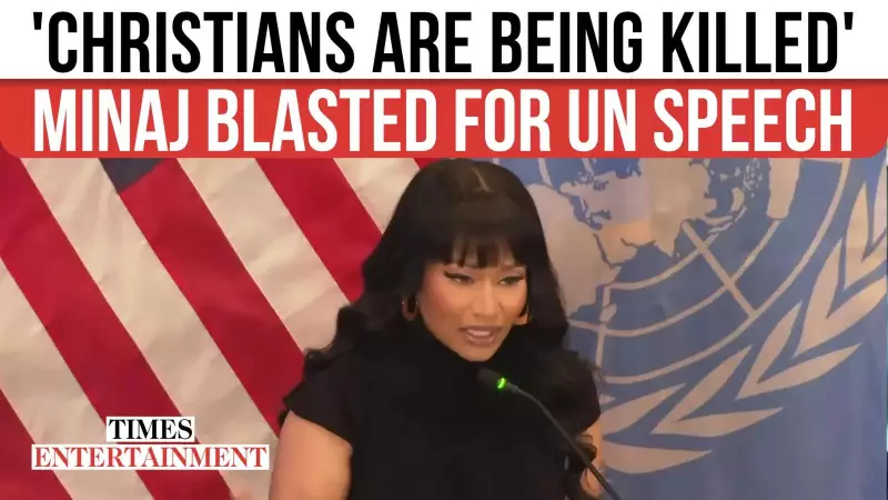 Nicki Minaj's Trump Thanks at UN Event Sparks Online Firestorm