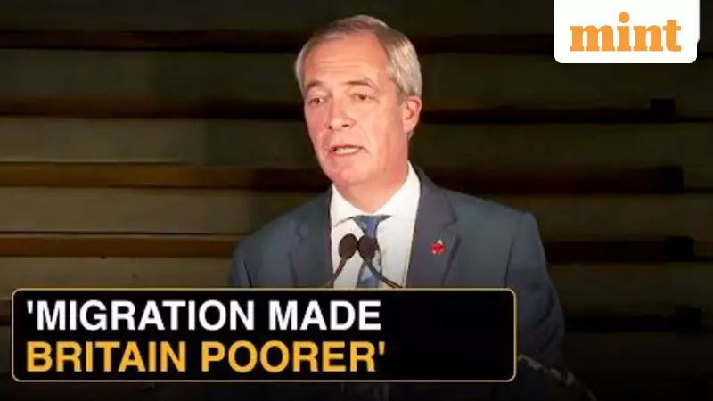 Nigel Farage Blames Mass Migration for UK's Economic Decline: GDP Per Capita Crisis