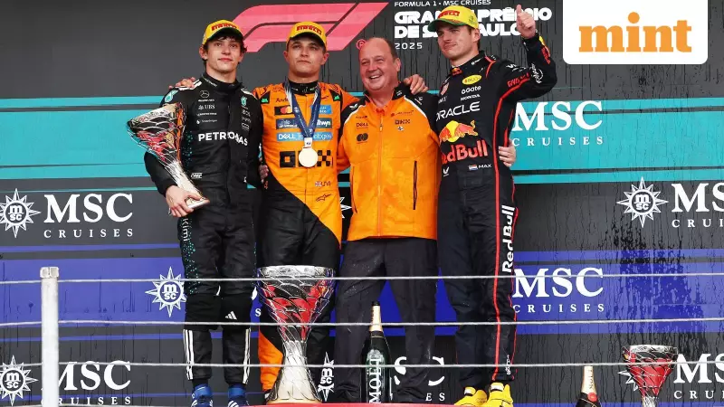 Norris Dominates Sao Paulo GP, Extends F1 2025 Championship Lead to 24 Points