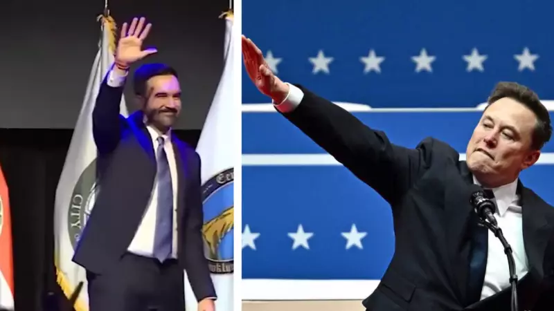 NYC Mayor Zohran Mamdani's Viral Gesture Sparks Nazi Salute Debate Online