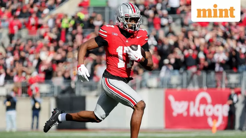 Ohio State's Carnell Tate Sidelined vs Purdue Due to Pre-Game Tightness