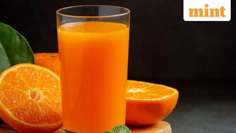 Orange Juice: 112 kcal, 21g Sugar in 237ml - Expert Verdict