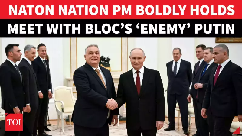 Orban Meets Putin in Moscow, Defying EU Over Russian Energy