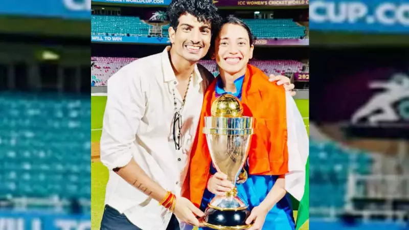 Palash Muchhal's 'SM18' Tattoo for Smriti Mandhana Goes Viral After India's Women's World Cup Triumph