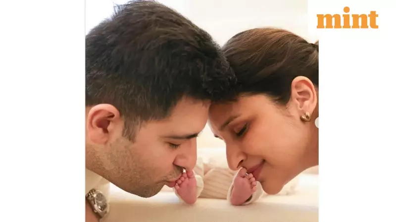 Parineeti Chopra, Raghav Chadha Reveal Baby Boy's Name With First Photos