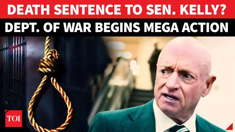 Pentagon Probes Senator Mark Kelly Over Military Law Breach Claims