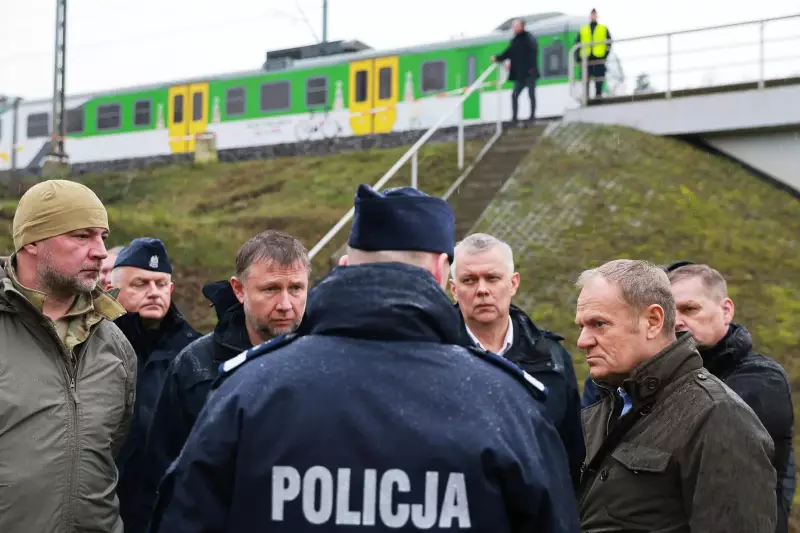 Poland Blames Russian Intel for Railway Sabotage by Ukrainian Suspects