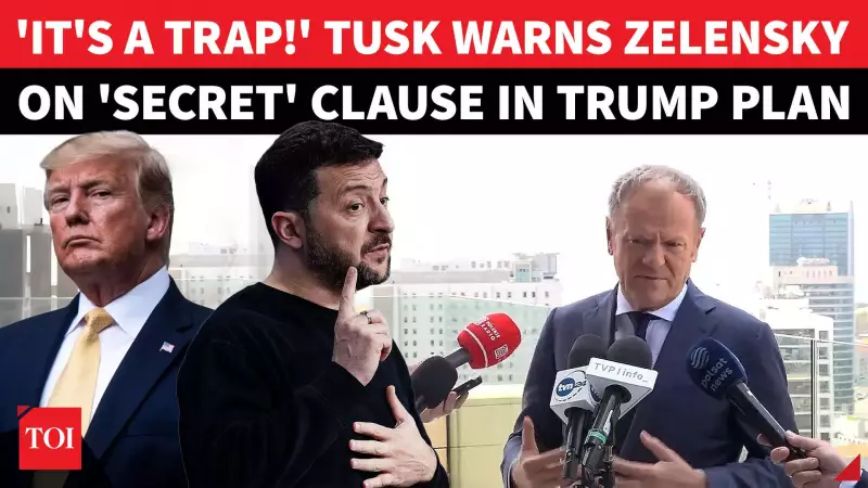 Poland's PM Tusk Slams Trump's 28-Point Ukraine Plan as Pro-Russia