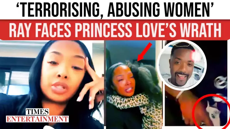 Princess Love Accuses Ray J of Gun Threat in Livestream Meltdown