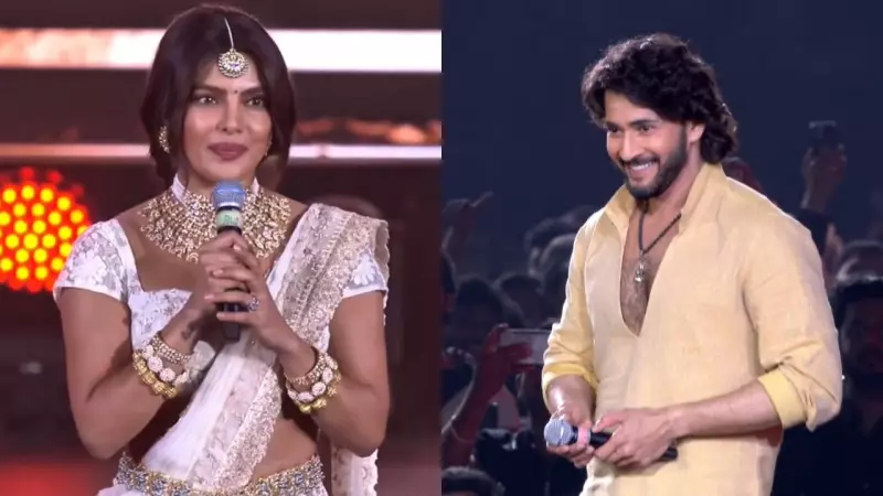 Priyanka Chopra Hails Mahesh Babu as 'Legendary' at Varanasi Launch
