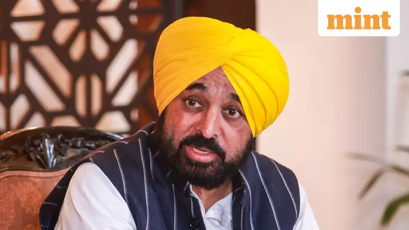 Punjab CM Bhagwant Mann Denies Stubble Burning Smoke Reaches Delhi