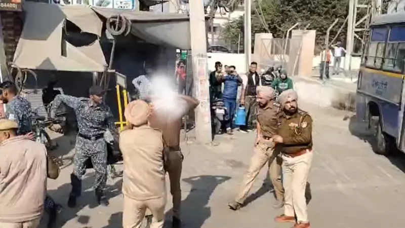 Punjab Transport Strike Turns Violent: Police Officer Set Ablaze
