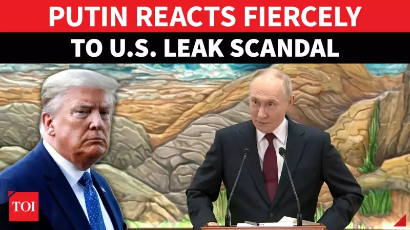 Putin Breaks Silence on US Leak Scandal, Reveals Western Infighting