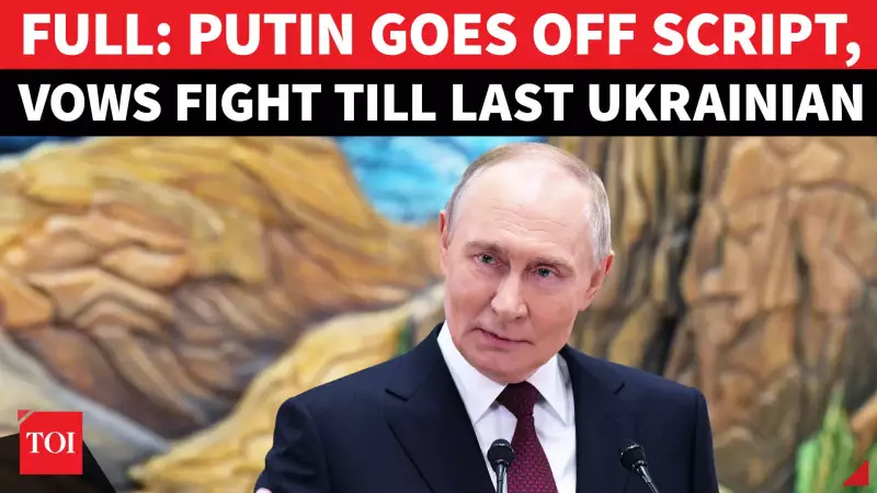 Putin Rejects Trump's Peace Plan, Demands Ukrainian Surrender