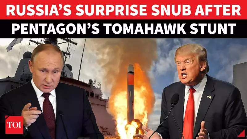 Putin vs Trump: Kremlin's SHOCKING Response After Pentagon Greenlights Tomahawk Missiles