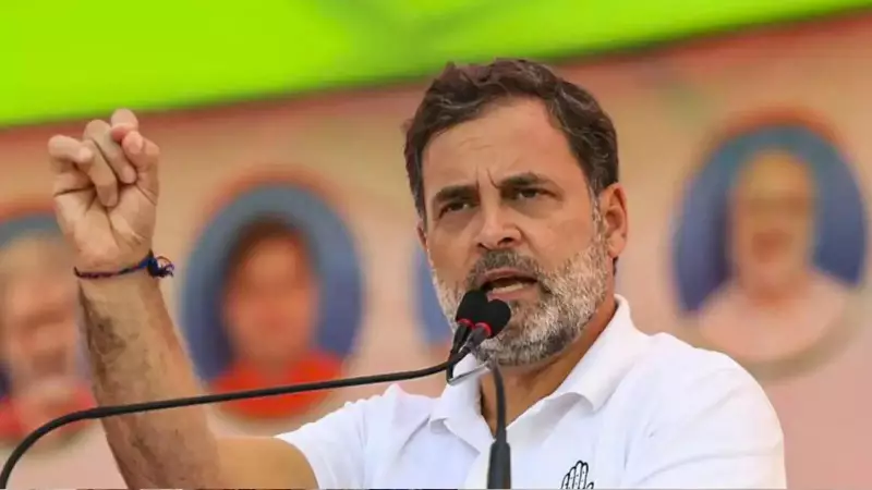 Rahul Gandhi Accuses Modi, Shah of Vote Theft at Bihar Rally