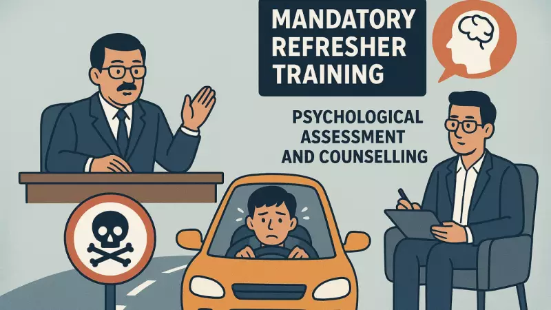 Repeat Traffic Offenders Face Psychological Tests & Mandatory Training in New Govt Crackdown
