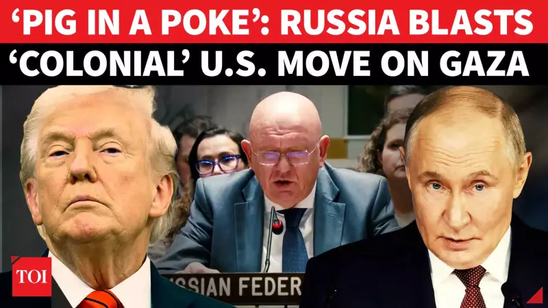 Russia & China Slam US-Led Gaza Plan as 'Colonial', Threat to Two-State Solution