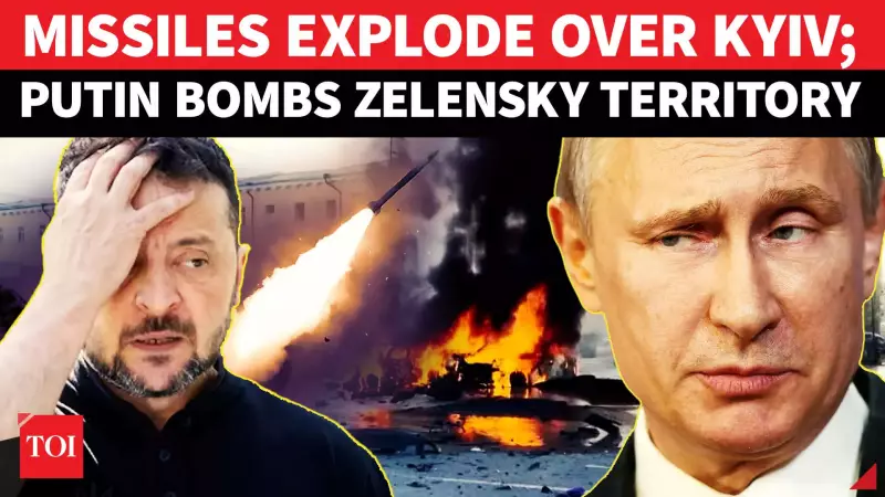 Russian Missile Barrage Kills 6 in Kyiv; Trump Peace Plan Tensions Rise