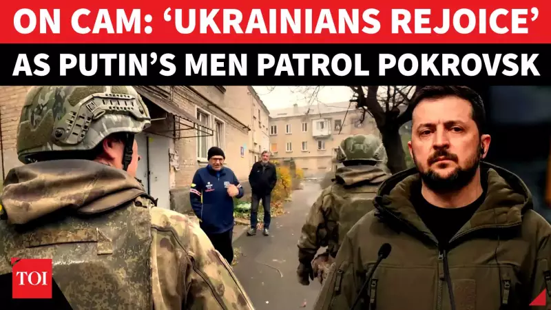 Russian Troops Meet Mixed Reactions in Ukraine's Pokrovsk | Video Evidence