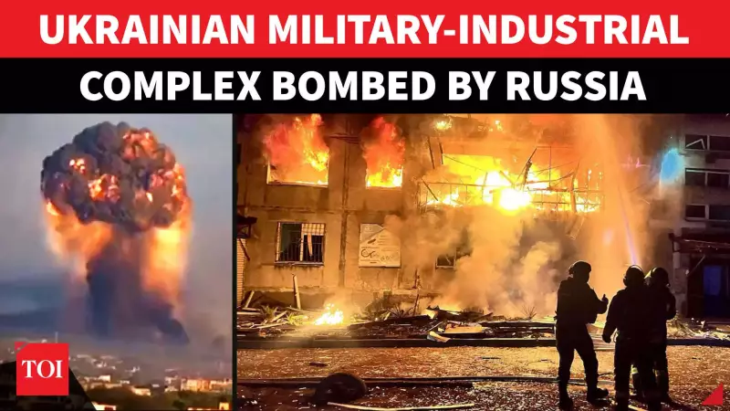 Russia's Hypersonic Missile Barrage Strikes Ukrainian Military Plant