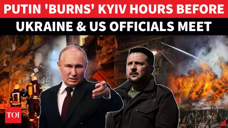 Russia's Kinzhal Missiles Torch Kyiv Before US Peace Talks