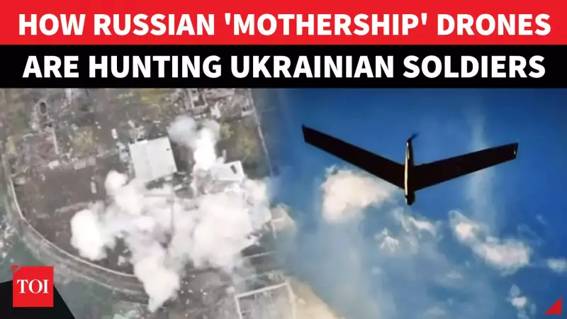 Russia's 'Mothership' Drones Unleash FPV Killers on Ukraine Frontline