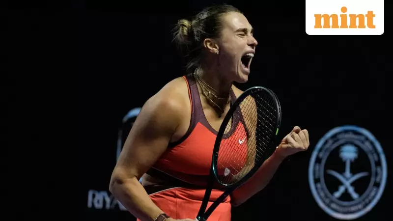 Sabalenka Battles Past Anisimova, Sets Up WTA Finals Clash vs Rybakina