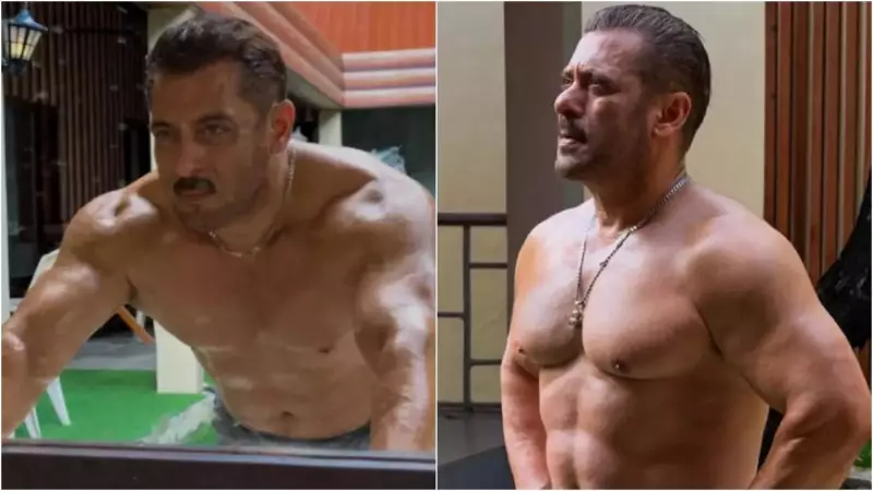 Salman Khan Shirtless Workout Goes Viral! Tiger's Ripped Galwan Prep Stuns Fans