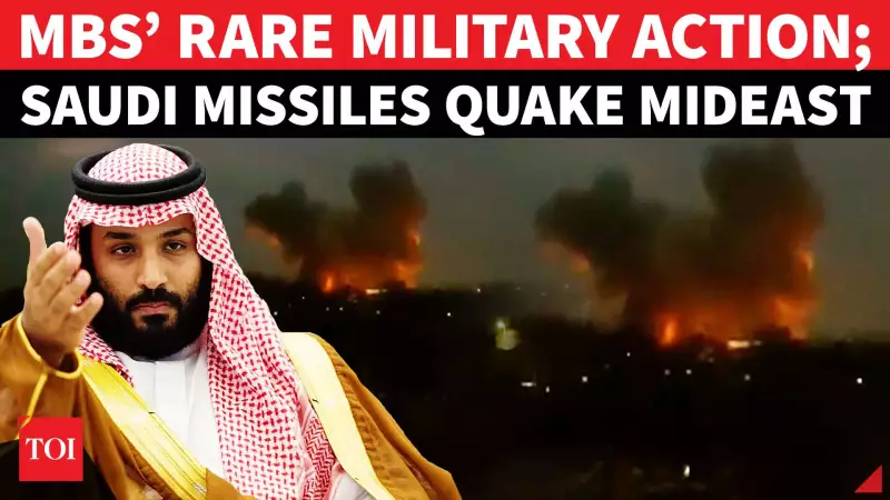 Saudi Arabia Escalates Conflict with Rare Missile Strikes on Yemen Border Region