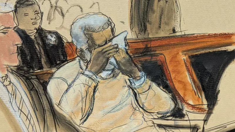 Sean 'Diddy' Combs Spotted in New Photo While Serving Four-Year Prison Sentence in New Jersey Jail