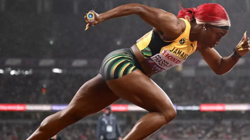 Shelly-Ann Fraser-Pryce Shows Patriotism at Jamaica World Cup Qualifier