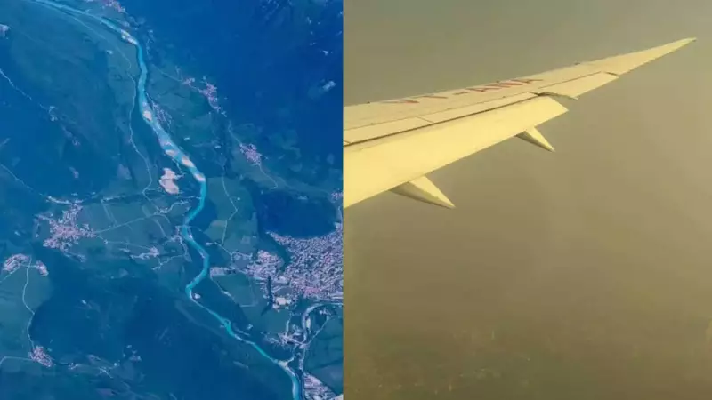 Shocking Plane Video Shows Delhi's Pollution Nightmare vs Vienna's Clean Air