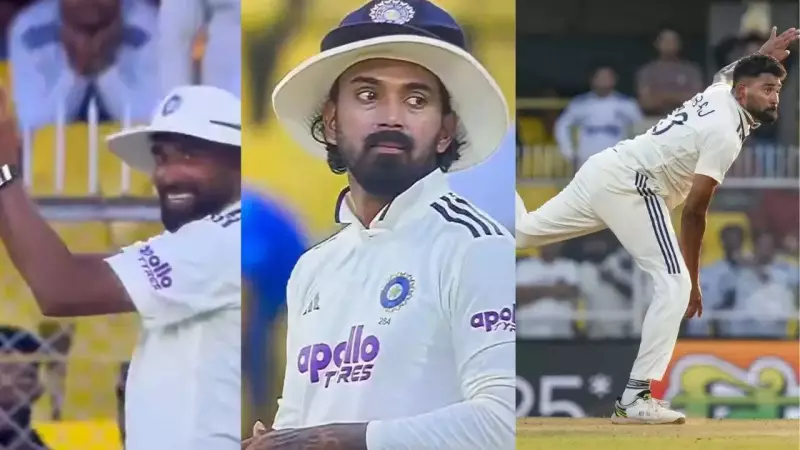 Siraj's Frustration & Rahul's Calm: Tense Day 3 Drama in Guwahati Test