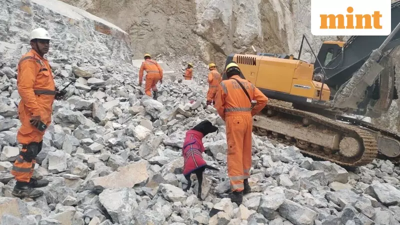 Sonbhadra Quarry Collapse: Death Toll Rises to 4, Illegal Mining Alleged