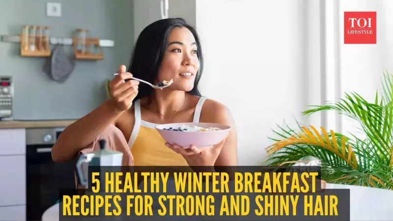 Stop Winter Hair Fall Naturally! 5 Nourishing Breakfast Recipes for Stronger Hair