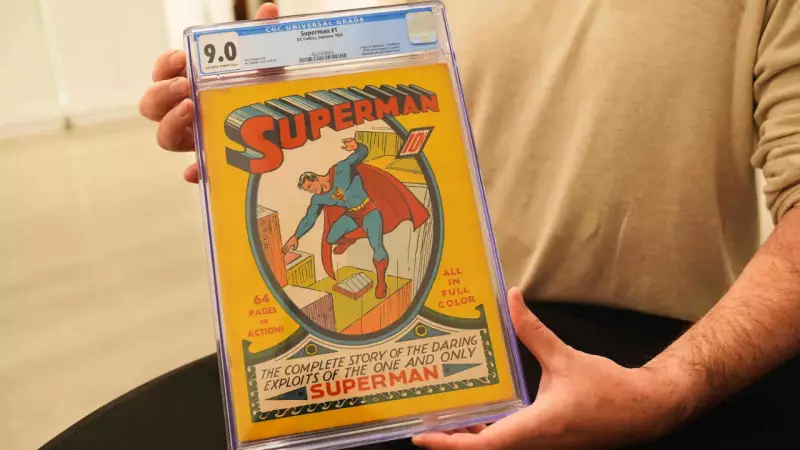 Superman Comic Sells for $9.12 Million, Shattering World Record