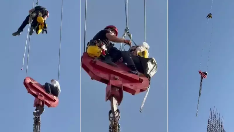 Teen's 300-Meter High Crane Rescue in Jerusalem After 9-Hour Ordeal